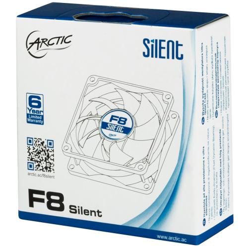 Ventilator Arctic F8 Silent, 80 mm