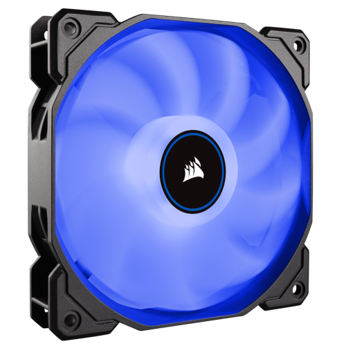 Ventilator / radiator carcasa Corsair AF140 LED Low Noise Cooling Fan, 140mm, blue