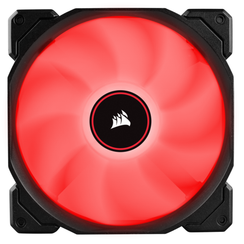 Ventilator Corsair Air Series AF140, Red LED, 140mm, 2xFAN