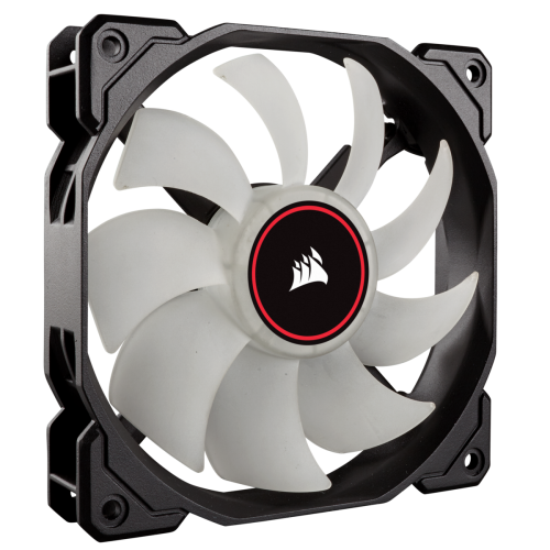 Ventilator Corsair Air Series AF140, Red LED, 140mm, 2xFAN