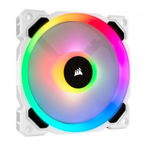 Ventilator Corsair LL120 Static Pressure, RGB LED, 120mm