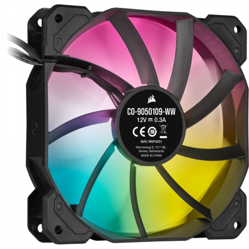 Ventilator Corsair SP120 Elite Performance, 120mm, RGB LED, 3 bucati