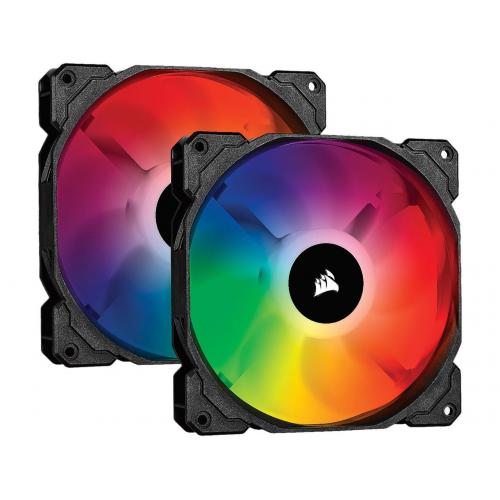 Ventilator Corsair SP140, RGB LED, 2x 140mm