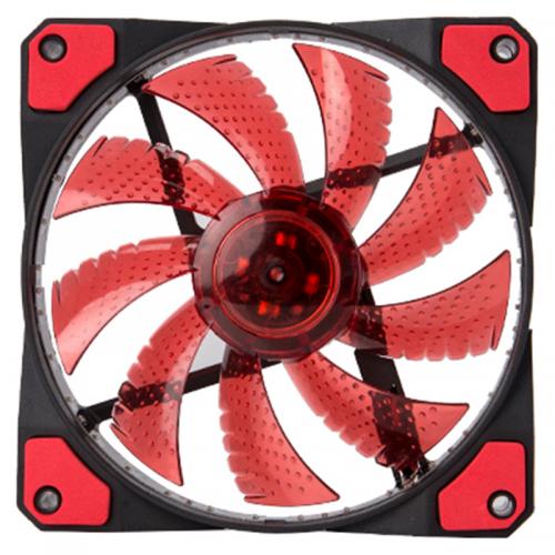 Ventilator Marvo FN-11 red LED, 120mm