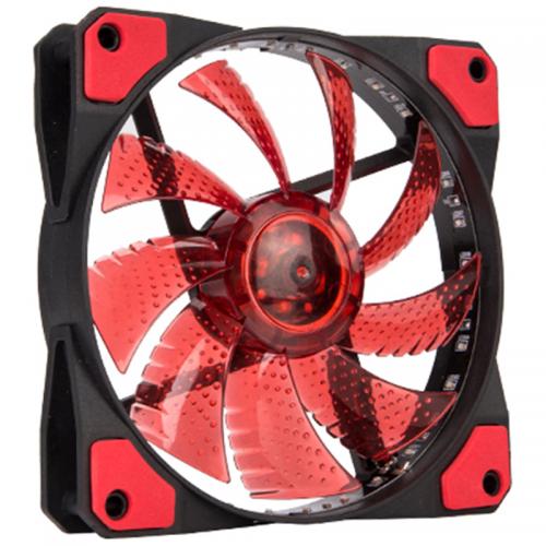 Ventilator Marvo FN-11 red LED, 120mm