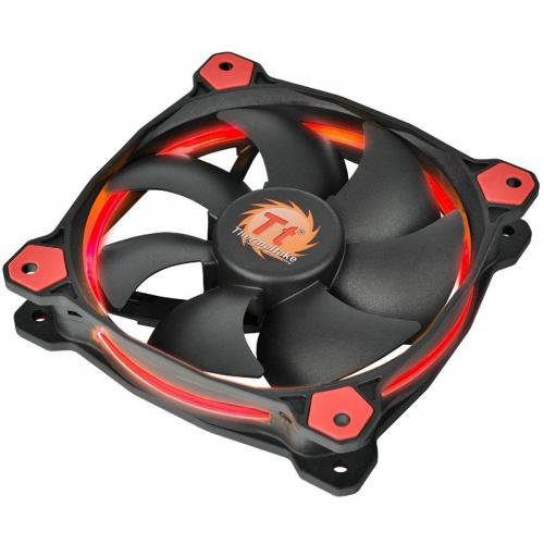 Ventilator Thermaltake Riing 12 Red LED, 120mm