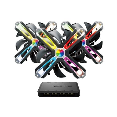 Ventilator Zalman SF120 RGB, 3 Pack, 120mm