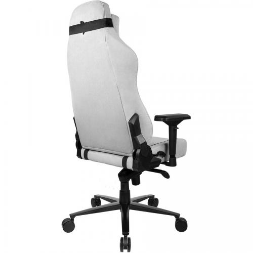 Scaun gaming Arrozi Vernazza Supersoft, Light Grey