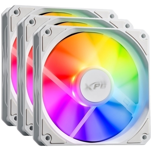 Ventilator XPG Vento R 120 ARGB PWM, ARGB LED, 120 mm, White, 3 bucati