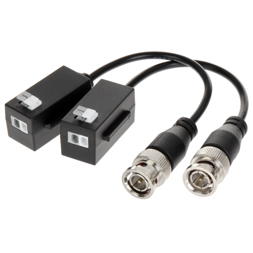 Video balun pasiv cu cablu Dahua PFM800-4K, 2 bucati