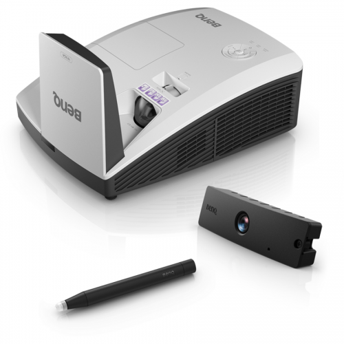 Videoproiector Benq MW855UST, White + Proiector pentru educatie