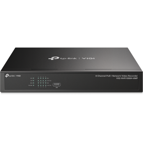 NVR TP-Link Vigi NVR1008H-8MP, 8 Canale