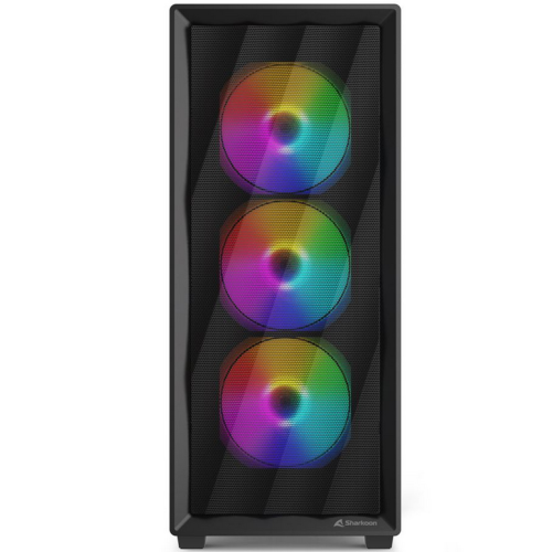 Carcasa Sharkoon VK4 Rainbow, Fara sursa