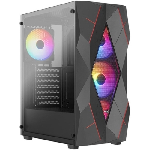 Carcasa Aerocool Volcan V1 Black, Fara Sursa