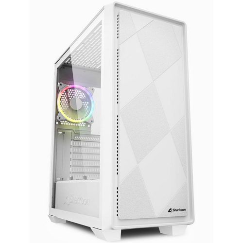 Carcasa Sharkoon VS8 RGB White, Fara sursa