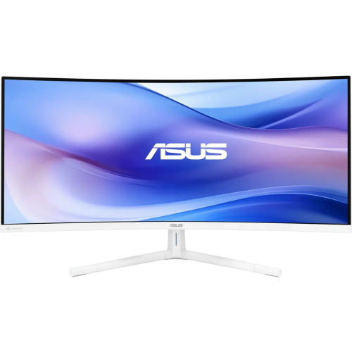 Monitor LED Curbat ASUS VU34WCIP-W, 34 inch, 3440 x 1440 pixeli, 4 ms GTG, White
