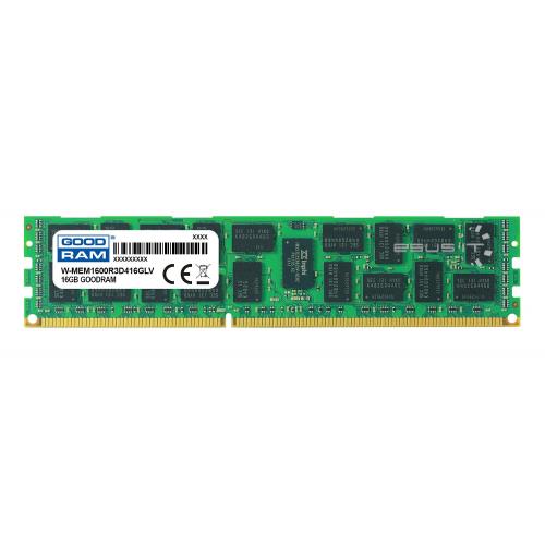 Memorie Server Goodram W-MEM1600R3D416GLV 16GB, DDR3-1600MHz, CL11
