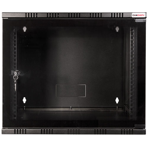 Rack Logilink W09A54B, 19inch, 9U, 550x540mm, Black