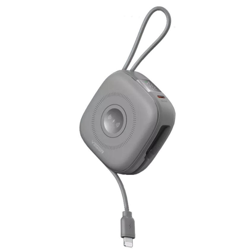 Baterie portabila Veger W1185MOO, 1 x USB-C, 10000 mAh, 12 V, 3 A, 20 W, Grey