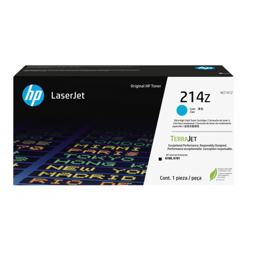 Cartus Toner HP 214Z 214Z Cyan