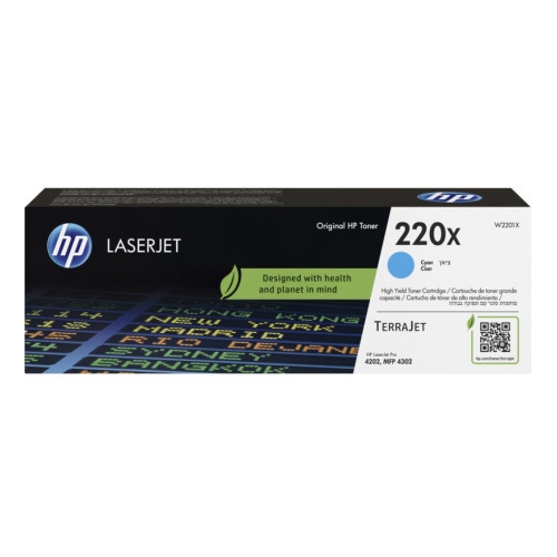 Cartus Toner HP 220X CYAN W2201X