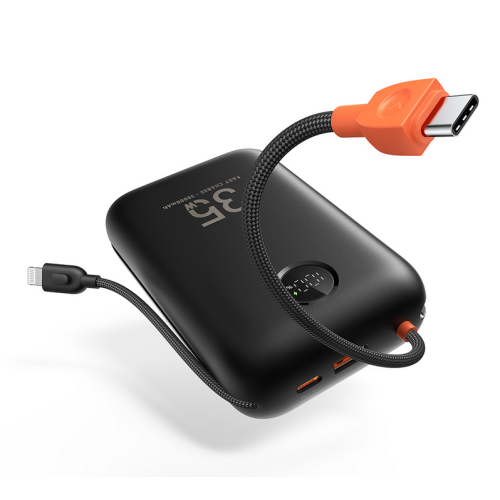 Baterie portabila Veger W3018BLK, 1 x USB-C, 1 x USB-A, 30000 mAh, 20 V, 3 A, Black