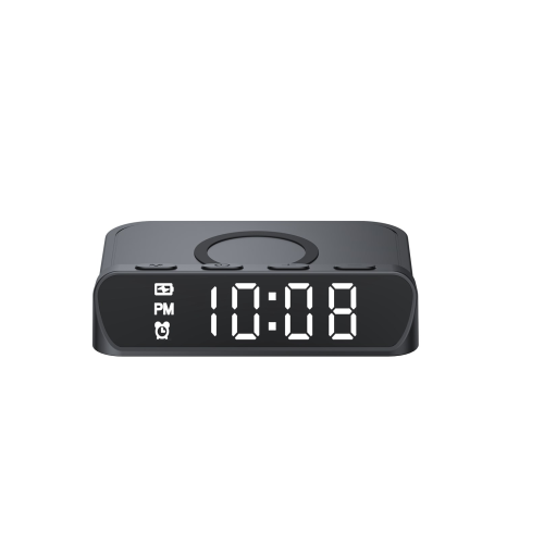 Incarcator Wireless + Ceas digital Havit W3031, Black