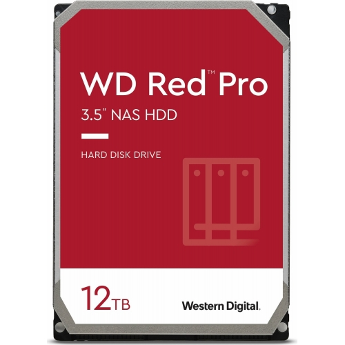 Hard Disk Western Digital Red Pro 12TB, SATA3, 512MB, 3.5inch