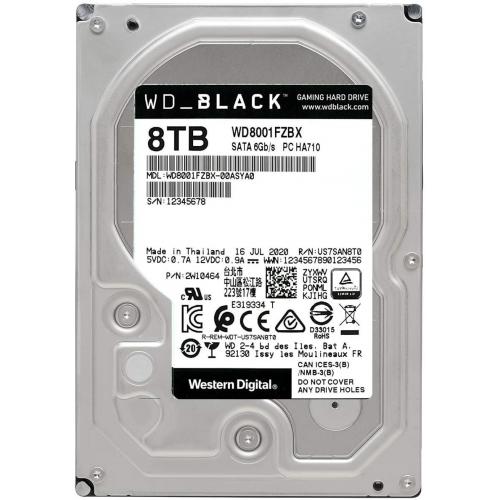 Hard Disk Western Digital Black 8TB, SATA3, 256MB, 3.5inch