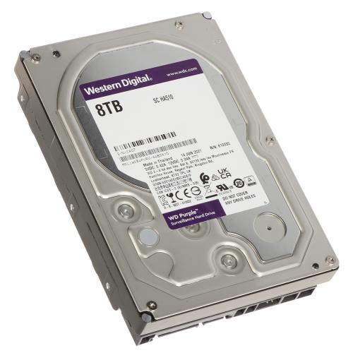 HDD intern WESTERN DIGITAL PURPLE, 8TB, 5400RPM, SATA III