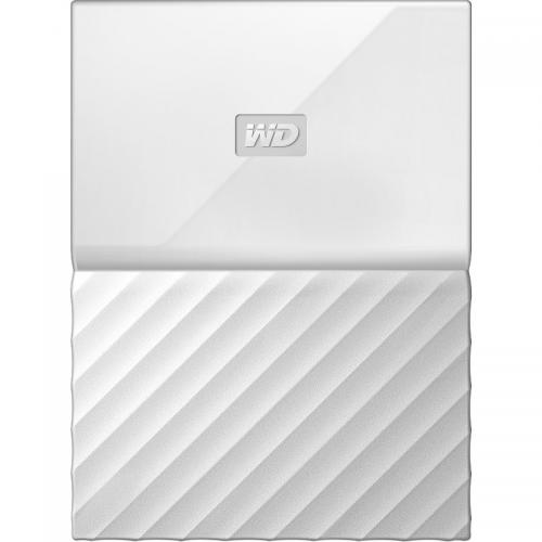 Hard Disk portabil Western Digital My Passport New, 1TB, USB 3.0, White