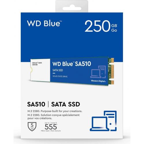 SSD Western Digital Blue SA510 250GB, SATA3, M.2