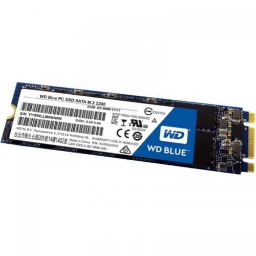 SSD Western Digital Blue WDS500G1B0B 500GB, SATA3, M.2