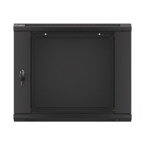 Rack Lanberg wall-mounted, 19inch, 9U, 650x450mm, Black