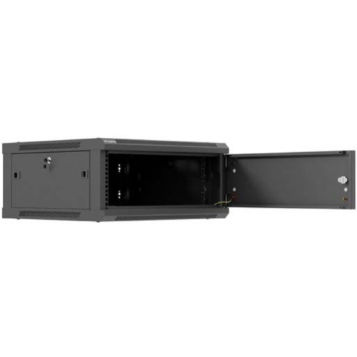 Rack Lanberg  WF01-6604-00B, 4U, 600 x 600 mm, Black