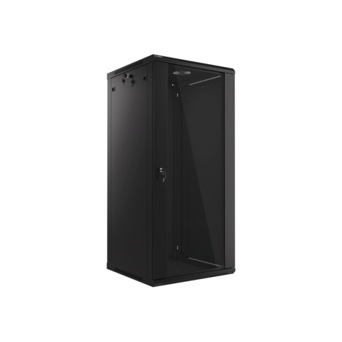 Rack Lanberg WF01-6627-10B, 19inch, 27U, 600x600mm, Black