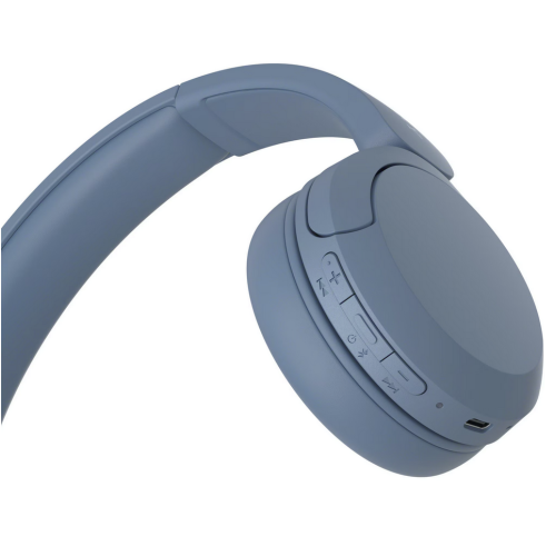 Casti cu microfon Sony WHCH520L, Bluetooth, Blue
