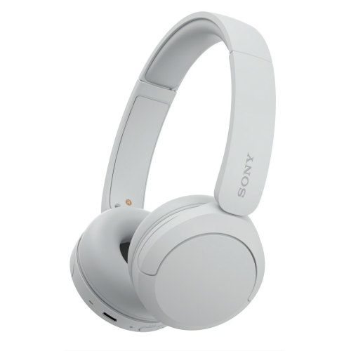 Casti cu microfon Sony WHCH520W, Bluetooth, White