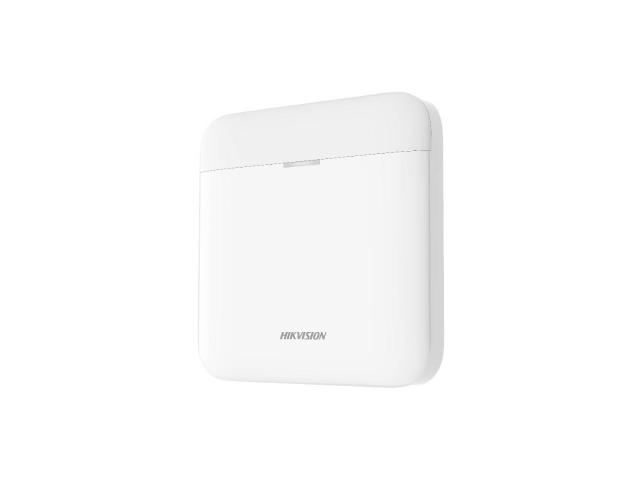 Hikvision wireless repeater, DS-PR1-WE, Comunicatie bidirectionala 868 MHz, Afisaj cu led 3: Register/Signal (Green/Red), Power (Green), Fault (Amber),RF Distance:1600m (Open area), material: plastic, culoare:alb, dimensiuni: 150x150x25mm, greutate: 0.372