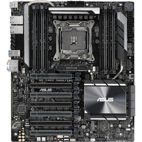 Placa de baza server ASUS WS C422 SAGE/10G, Intel C422, Socket 2066, ATX