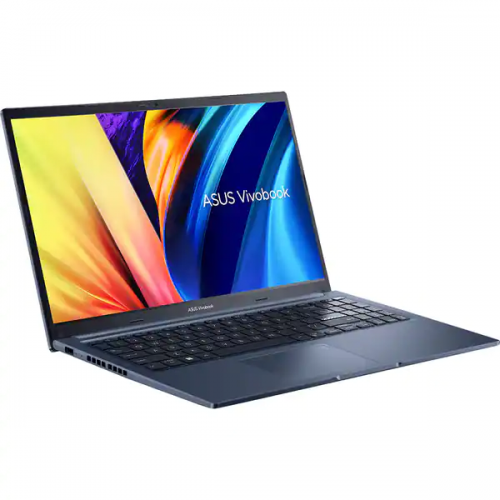 Laptop ASUS VivoBook 15 X1502ZA-BQ243, Intel Core i5-1240P, 15.6inch, RAM 8GB, SSD 512GB, Intel Iris Xe Graphics, No OS, Quiet Blue