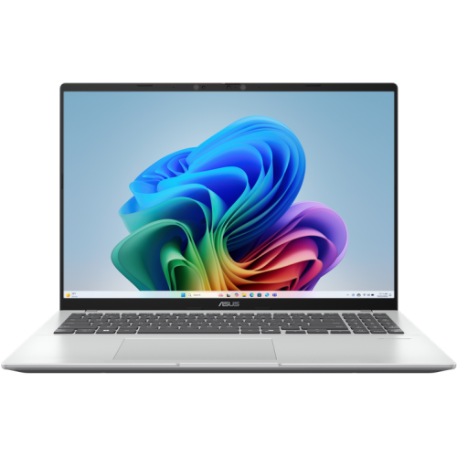 Laptop ASUS Vivobook 16 X1607QA-MB054W, Snapdrogon X X1-26-100, 16 inch, RAM 16GB, SSD 1TB, Qualcomm Adreno X1-45, Windows 11, Cool Silver