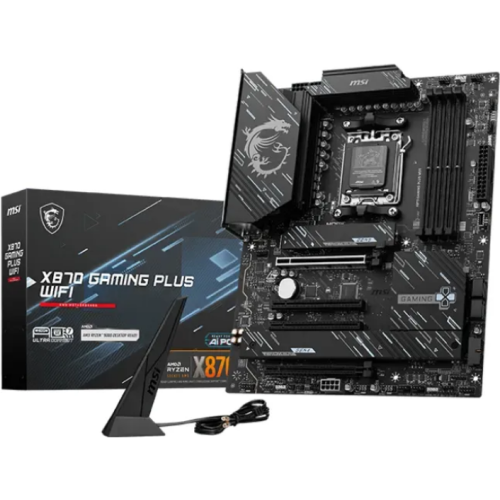 Placa de baza MSI X870 GAMING PLUS WIFI, AMD X870, Socket AM5, ATX
