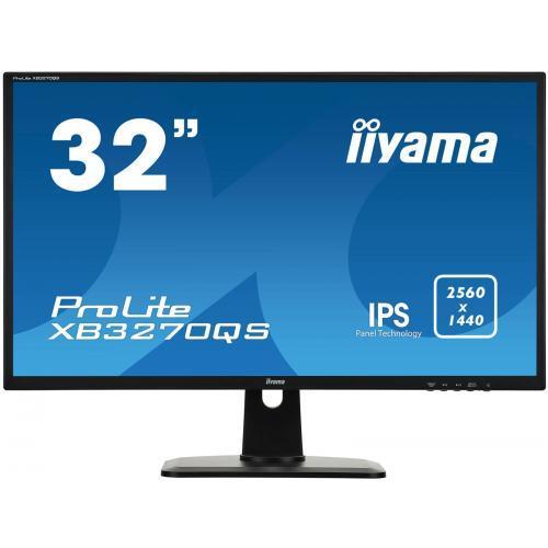 Monitor LED Iiyama ProLite XB3270QS-B5, 31.5inch, 2560x1440, 4ms GTG, Black