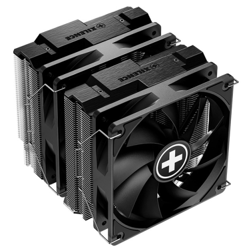 Cooler procesor Xilence M806D.B, 2 x 120 mm, Black