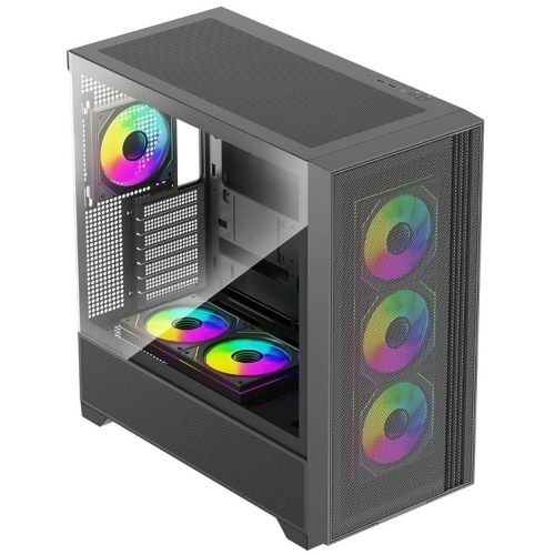 Carcasa Xilence XILENT FLUX Black, Fara Sursa