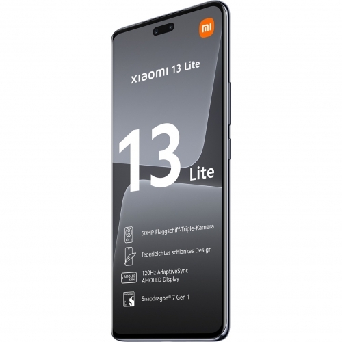 Telefon Mobil Xiaomi 13 Lite, Dual SIM, 256GB, 8GB RAM, 5G, Black