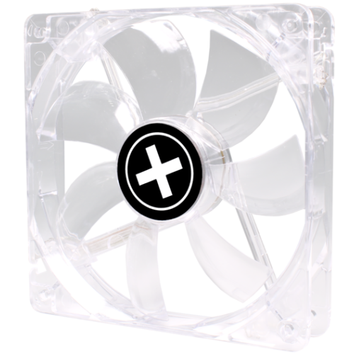 Ventilator Xilence XPF120.TR, RED LED, 120mm, Transparent