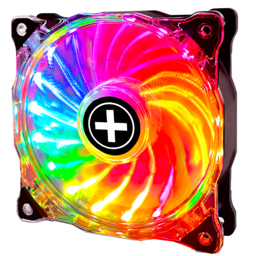 Ventilator Xilence XPF120G.ARGB.PWM, ARGB LED, 120mm, Black-Transparent