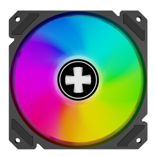 Ventilator Xilence Performance A+ XPF120R Reverse, ARGB LED, 120 mm, Black